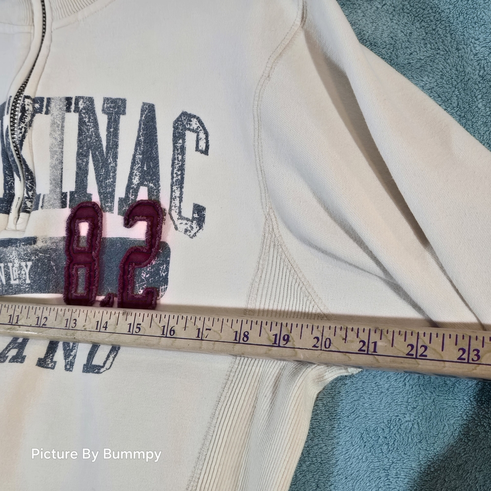 Mackinac Island Beige Men's Sweater - Picture 5 of 11